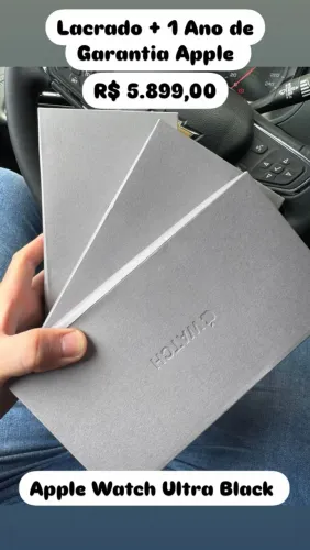 Apple Watch Ultra 3 Lacrado | Garantia Apple 