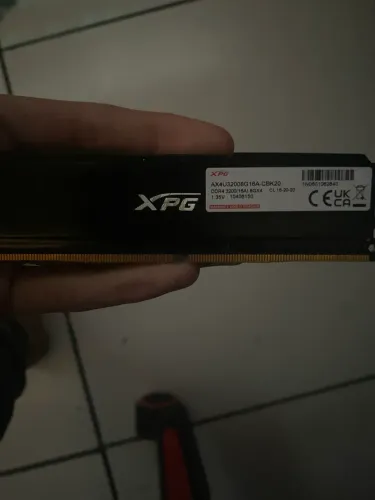 Memória ram  Xpg 8gb Ddr4 3200mhz