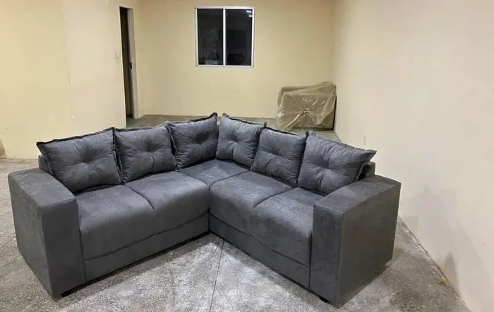 SOFA L DISPONÍVEL EM VÁRIAS CORES
