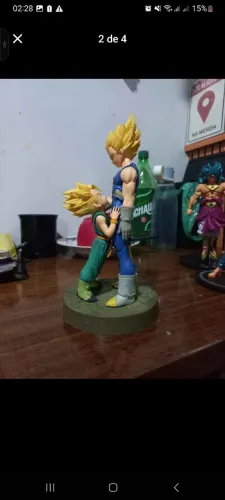 Vegeta com filho 