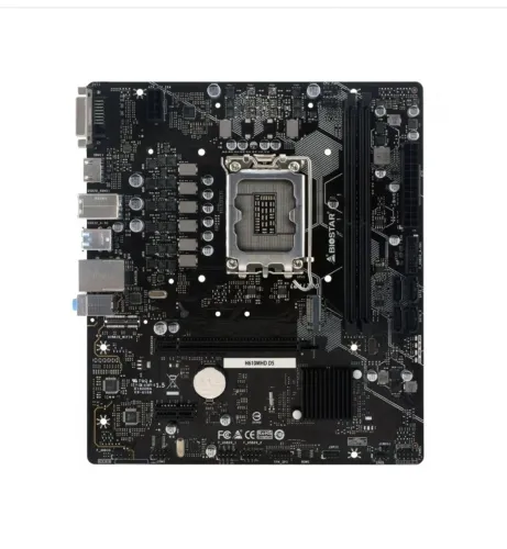 Placa Mãe Biostar H610MHD D5, Chipset H610, Intel LGA 1700, MATX, DDR5