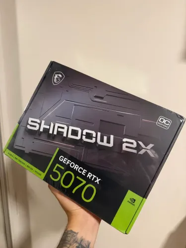 Placa de vídeo MSI Shadow RTX 5070 12gb Lacrada com nf