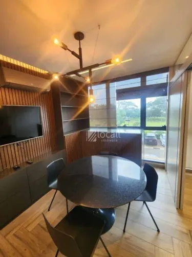 Sala mobiliada para locação no Georgina Business Park no bairro Jardim Vivendas em São Jos