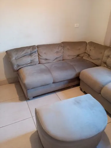 Sofá recém reformado
