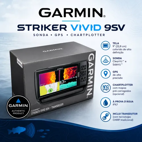 Sonar Garmin Striker 9sv