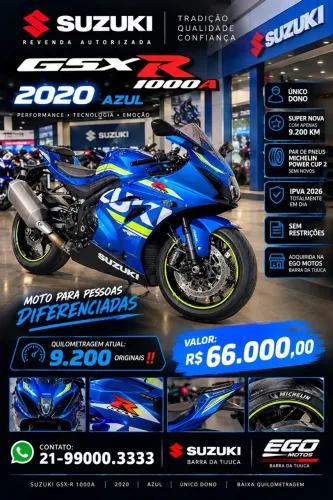 Vendo Suzuki GSXR-1000A