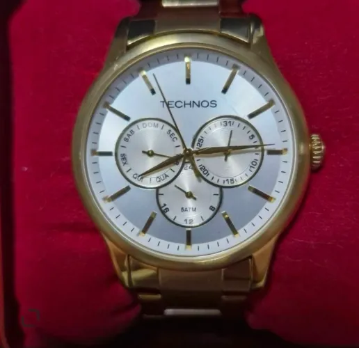 Relogio Technos dourado