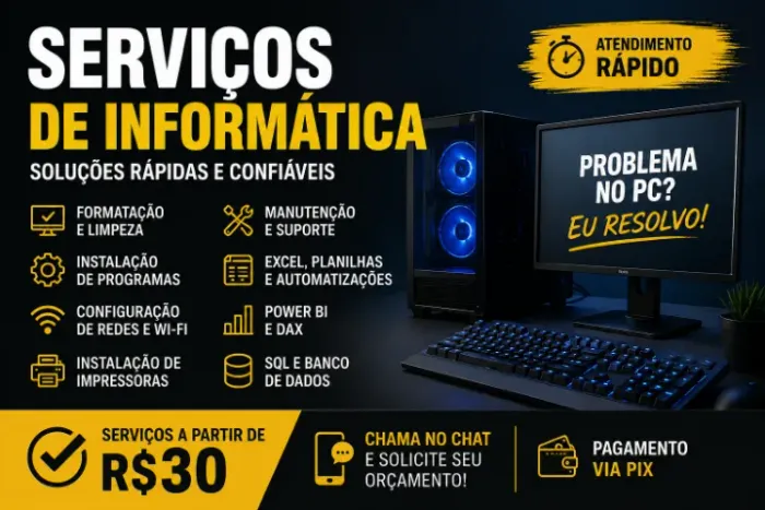 FAÇO SERVIÇOS DE INFORMÁTICA HOJE - CURITIBA