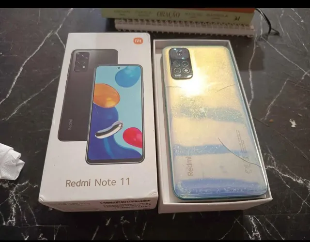 Vendo redimi note 11s novo todo original com capa película carregado 