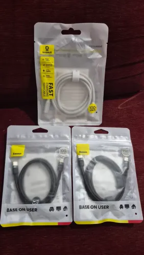 Cabo Baseus USB (TIPO C - Tipo C) 100w