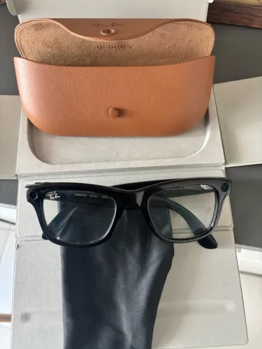 Ray-Ban Meta Wayfarer Gen 2 Preto Completo na Caixa