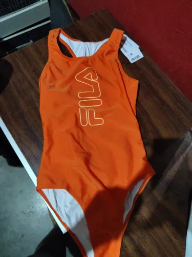 Maiô feminino fila tri logo 2 