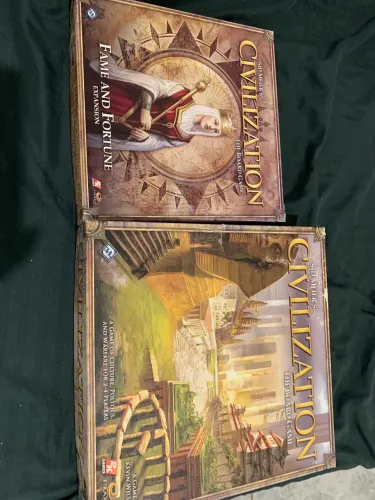 Tabuleiro Civilization + exp fame and fortune