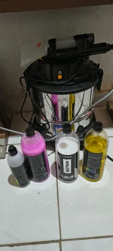Kit aspirador Pó e Água waq20 pra começar no Ramo da Higienização e limpeza de estofados