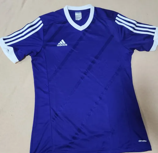 Camisa Adidas Climalite Roxa M - Futebol, Treino e Academia