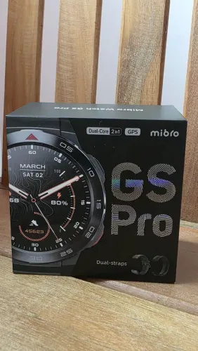 Mibro gs pro (com gps)
