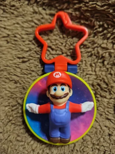 Brinquedo Mario coleção super Mario Galaxy O Filme de 2026 MC donalds e Nintendo NOVO