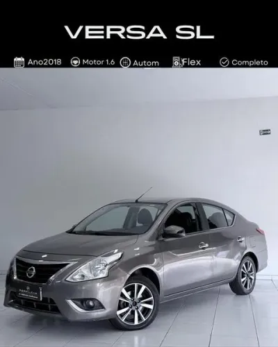 Nissan Versa SL 1.6 16V Flexstart 4P Aut. 2018