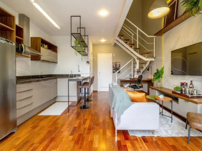 Nyc Berrini, flat disponível para locação contendo 68m², 1 dormitório e 1 vaga de garagem.