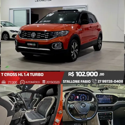 Volkswagen T-Cross Highline 1.4 TSI Flex 16V 5P AUT 2020