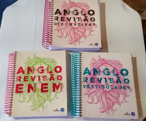 Apostilas Anglo Revisão Vestibular e Enem