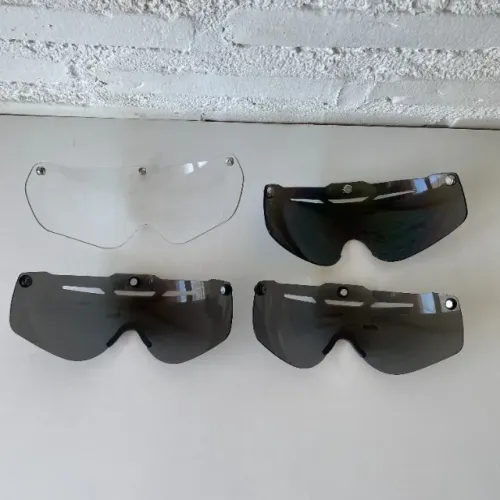 Rf128 - Conjunto com 4 Lentes Magnéticas para Capacete de Ciclismo - Novas