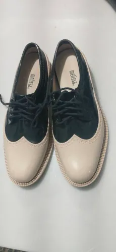sapato oxford melissa bicolor 33/34