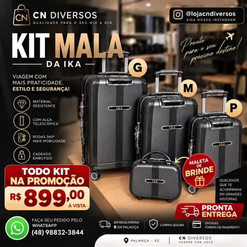Malas Ika direito de fábrica promoção