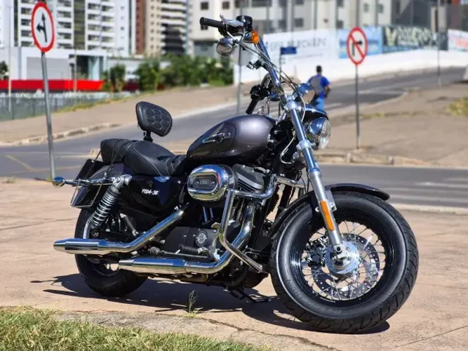 HARLEY DAVIDSON SPORTSTER XL 1200 CB 2016 - Raridade Pronta para Rodar!