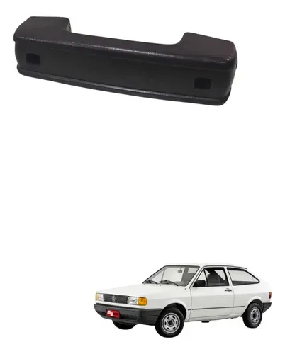Puxador Porta Lado Esquerdo Volkswagem Gol Quadrado 1993 Preto Dianteira