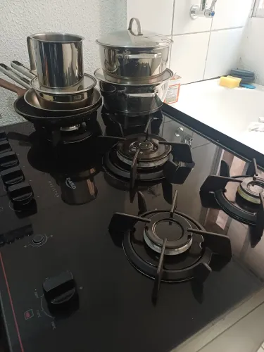 Fogão Dako Magister 5 Bocas - Mesa de Vidro - Excelente Estado