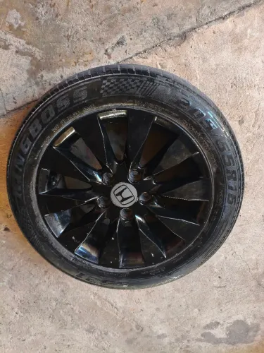 Jogo de Rodas Honda Civic G8 G9 Black Piano