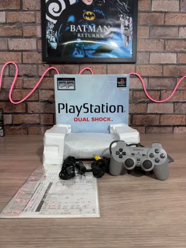 PlayStation 1 Fat Japonês PS1 Fat Completo