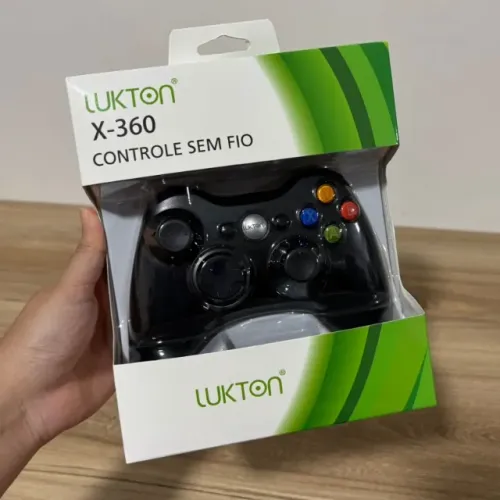 CONTROLE XBOX 360 SEM FIO - FAÇO ENTREGA