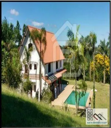 CASA ESTILO CHALÉ SUIÇO 2 DORMITÓRIOS (13 Alqueires), 1 SUÍTE, VARANDA. SÍTIO PARA MORADIA
