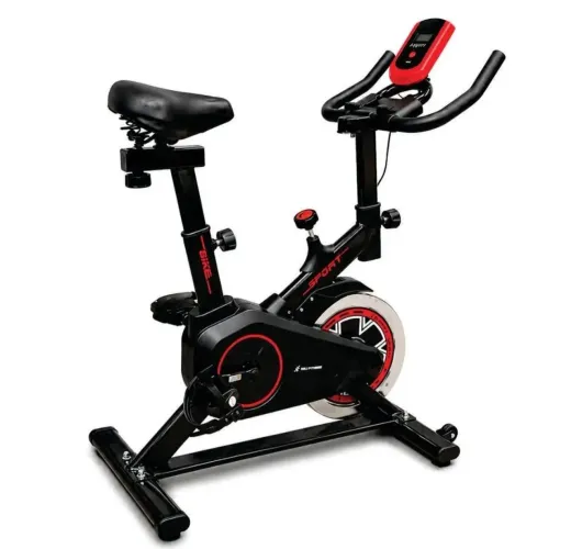 Bicicleta Ergométrica Spinning 4kg Mile Fitness com Painel Digital
