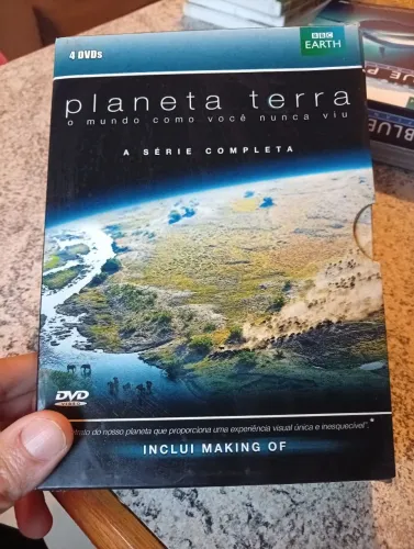 Box 4 DVDS Planeta Terra A Série Completa