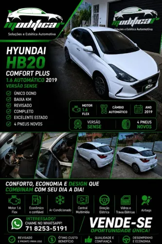 Hyundai HB20 Vision 1.6 Flex 16V AUT 2020