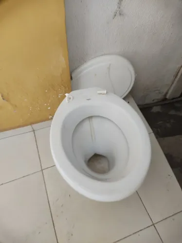 Vaso sanitário com tampa