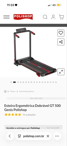 Esteira ergométrica