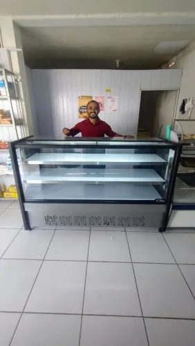 BALCÃO VITRINE NATURAL 1.75 METRO POLAR