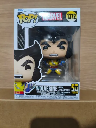 Funko Pop! Marvel - Wolverine (Fatal Attractions) #1372 (Com Caixa / 50 Years)