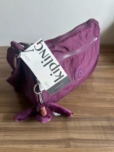 Kipling Callie 5CU Dark Plum Tonal - Nova com Etiqueta