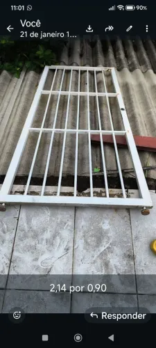 Grade para porta ou portao 
