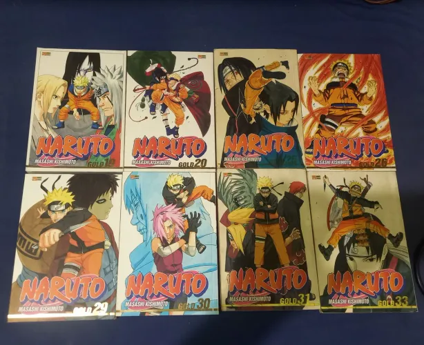 Naruto Gold - Vol 19,20,25,26,29,30,31,33