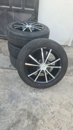 Rodas vaska aro 15 4 furos 