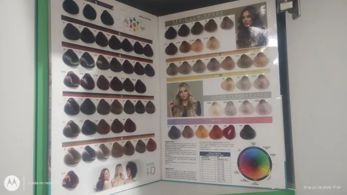 Tinta para cabelo profissional mup color