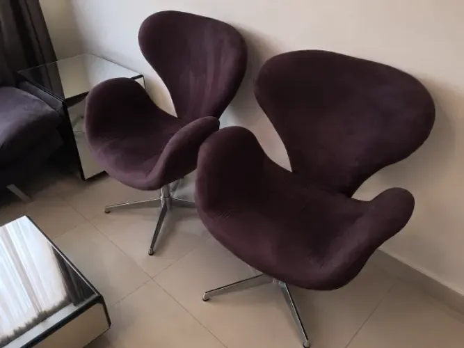 Poltronas giratórias pra sala