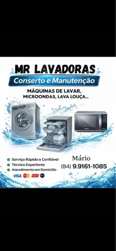 CONSERTO DE MÁQUINA DE LAVAR