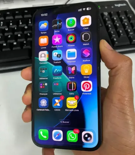Iphone 14 256 gigas, impecavel, todo original - 2300 facilito cartão 